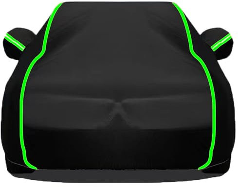 Car Cover Waterproof for Jee p Wrangler TJ 1997-2006 Accessories Oxford Cloth Outdoor Covers for All Weather Dustproof UV Scratch-proof Snow-proof Frost-proof,with Side Door Zipper,Black