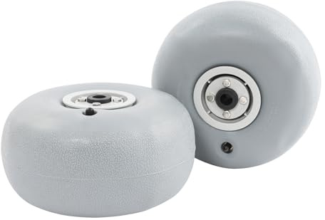Balloon Beach Sand Tire, 2 Pack Beach Inflatable Wheels Replacement Balloon Wheels Sand Tires, Cart Tire for Kayak, Dolly Canoe Cart and Buggy (16mm, 9 X 5)