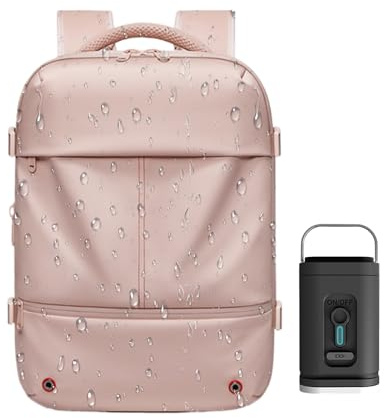 Sac à dos de voyage avec système d' | Sac à dos de compression extensible étanche 48 L – Sacs d'extérieur pour l'urgence, l'aventure, les voyages d'affaires, les trajets quotidiens, le scout