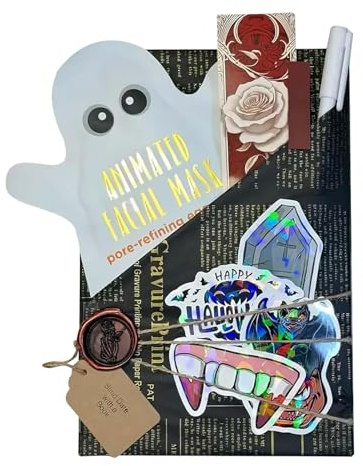 Libro Di Date Blind Di Halloween Witch - Regalo Per Romanzo Mistero Spettrale, Pacchetto Sorprent Horror Story, Raccapricciante Set Di Lettura Di Pipistrelli Ghost | Giovani Di Festa Per Adulti,