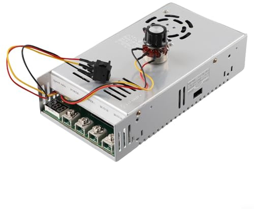 200 A industrieller DC-Motordrehzahlregler Hochleistungs-Motorregler für 12 V 48 V, bidirektional, mit Potentiometer-Geschwindigkeitseinstellung