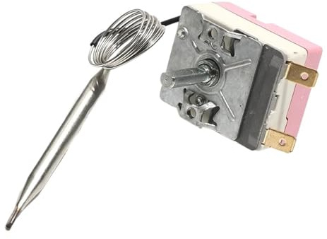 1 st temperaturkontrollknopp automatisk termostat mekanisk justerbar temperaturbrytare 0-110 60-200 50-300 grader (Red 50-300B)