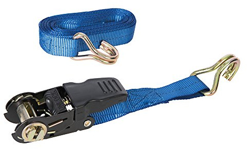 Silverline 978413 San gle d'arrima ge 750 k g à tendeur à cliquet caoutchouté Crochet en 'J'