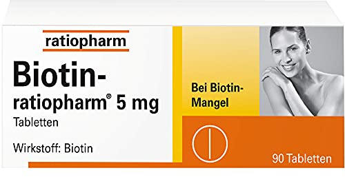BIOTIN-RATIOPHARM 5 mg Tabletten 90 St