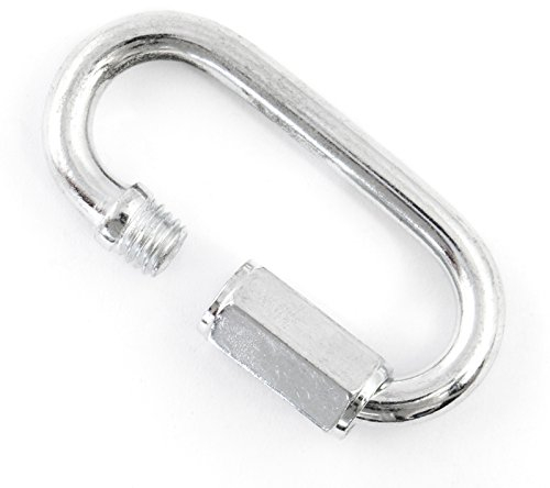 4 x KETTENNSCHNELLVERSCHLUSS 14mm verzinkt Kettenschnellverschluss Schraubverbinder Schnellverbinder Schraubnotglied