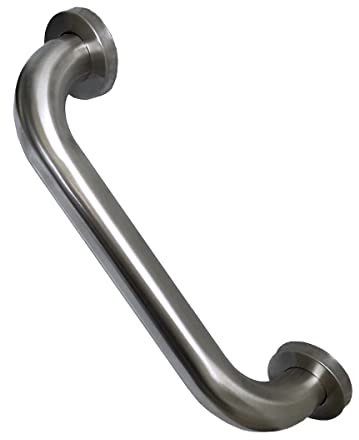Euro Tische Haltegriff Edelstahl für Dusche und Badewanne, Bad Haltegriffe für Senioren und Kinder, Griff Badewanne für Eine Bequeme und Sichere Benutzung, in 4 verschiedenen Größen (50 cm matt)