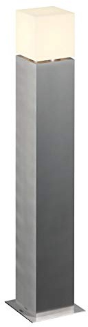 SLV LED Pollerleuchte SQUARE POLE 90 | Design Außen-Standleuchte, stilvolle Außenbeleuchtung | Outdoor Wegeleuchte, Außen-Leuchte dimmbar, Garten-Beleuchtung, Garten-Lampe | E27 max. 20W