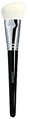 T4B LUSSONI 300 Series Professionelle Make-up-Pinsel für Bronzer, Highlighter, Rouge, Puder und Contouring, Abgewinkelt, Rundförmig (PRO 300 abgewinkelter Rougepinsel)