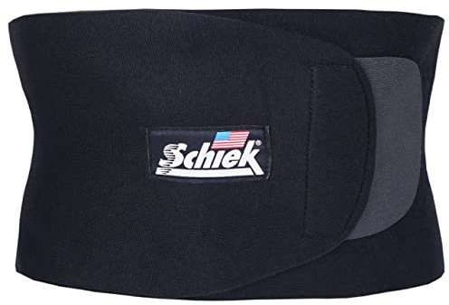 Schiek Sports Modell 800 Taillengürtel - Kompressionsgürtel mit verstellbaren Trägern für Gewichtheben