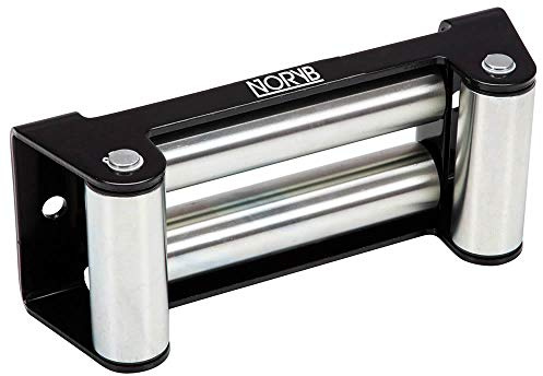 Noryb Heavy Duty 4 Way Roller Fairlead Hawse Cable Winch Off Road 4x4 ATV Recovery (17000lbs)