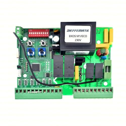 CENTRALE COMANDO CENTRALINA MONO 1 MOTORE 230V PER PORTA BASCULANTE GARAGE BOX