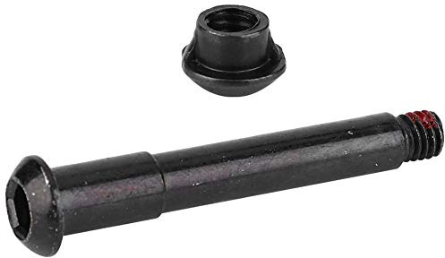 Yosoo Health Gear Tornillo de Perno Fijo Universal de Acero Negro para Scooter Eléctrico M365, Accesorio de Fijación