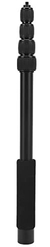 Perche de Micro Portable, Bras de Micro Extensible à 4 5 Sections avec Poignée en Mousse et Filetage 1/4, Support de Micro Télescopique Réglable pour Microphones de Téléphone Appareil Photo(5)