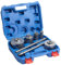 CAVATINY Set di seghe a tazza per calcestruzzo, 9 pezzi, corona da 30 mm, 40 mm, 65 mm, 80 mm, 100 mm, denti XXL, SDS Plus e adattatore MAX, cemento, pietra cementizia
