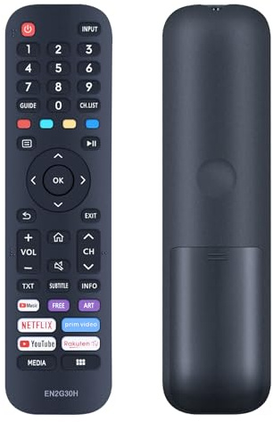 GOUYESHO EN2G30H Ersatz Fernbedienung Kompatibel für Hisense VIDAA Smart TV 43A7500F HE55A6109FUWTS