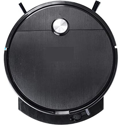 XTYPE Robot Aspirapolvere Automatico Intelligente Senza Fili Spazzare Macchina per La Pulizia A Secco A Umido Ricarica Aspirapolvere Intelligente per La Pulizia Domestica (Color : Schwarz)