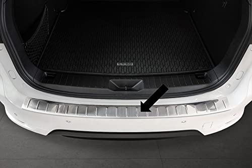 Ladekantenschutz Edelstahl Silber kompatibel mit Mazda CX-60 ab Baujahr 03.2022-3235890