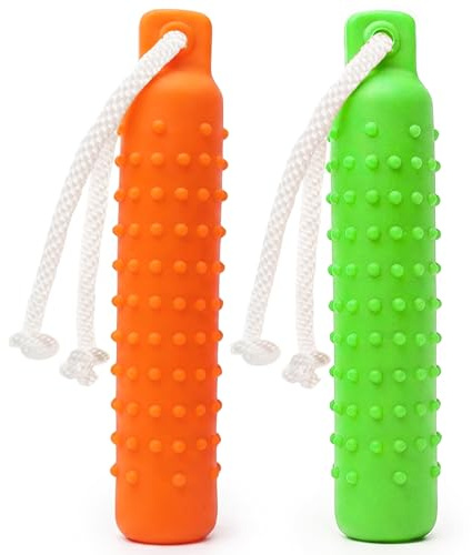 Segzwlor Schwimmspielzeug für Hunde, interaktives Training, Stoßstange und Apportieren, Wasserspielzeug für den Außenbereich, leicht, zum Schwimmen auf dem Wasserpool, Apportierseil, Hundespielzeug