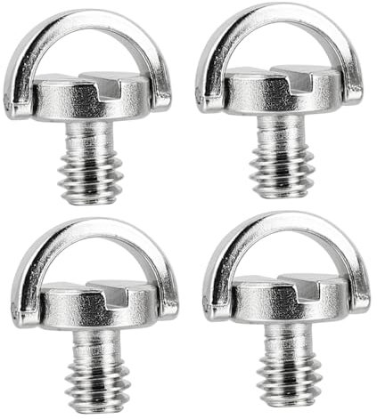 Tofficu Lot De 4 Vis De Montage pour Plaque De Montage De Caméra D pour Pince De Trépied