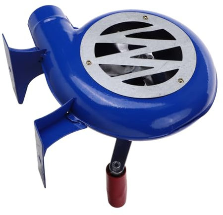 WEKADRIN Handkurbelgebläse Grillventilator Handgebläse Aus Eisen Kompakt Für Garten Und Camping Feuerlüfter Für Holzkohle Bbq Und Lagerfeuer