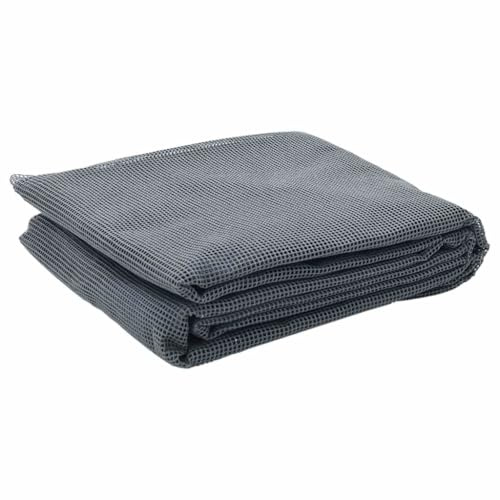 vidaXL Zeltteppich Anthrazit 500 x 350 cm Polyester | Hält die Feuchtigkeit fern, Für jede Jahreszeit geeignet, Super für Camping und Outdoor-Spaß