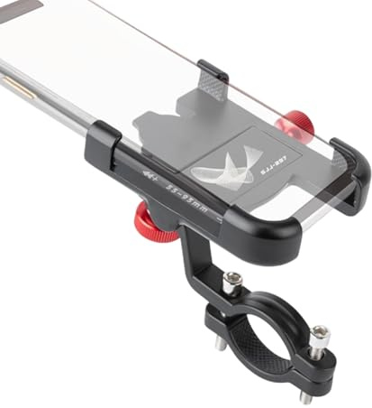 Soporte de teléfono para moto, soporte de teléfono para bicicleta de montaña, rotación 360° antideslizante, accesorio de navegación en bicicleta por carretera