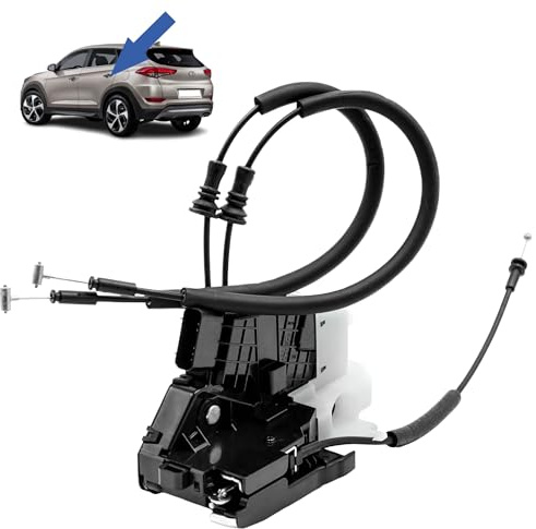 Serratura compatible per Tucson (2015-2020) chiusura centralizzata | posteriore sinistro (posteriore guida). 81410D3000, 81410D7510