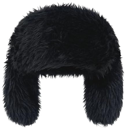 Hasenohren-Mütze, Flauschige Wintermütze, Cartoon-tiermütze, Winter-kostüm-zubehör Für Damen, Und Winter, Warm
