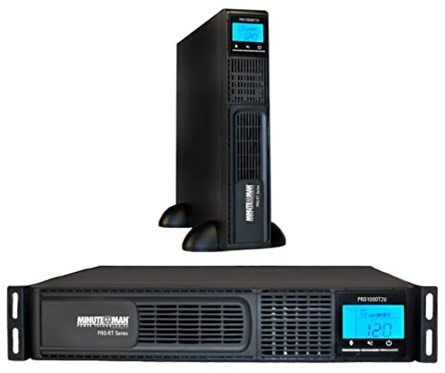 Minuteman PRO1000RT2U PRO-RT Series Line Interactive UPS System