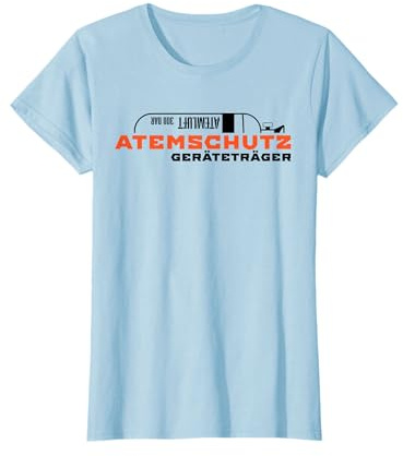 Feuerwehr Atemschutz Feuerwehrmann Geräteträger Geschenk T-Shirt