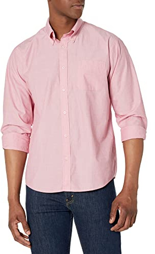 Brooks Brothers Camiseta Deportiva de Hombre para el Viernes, Luz roja, Large