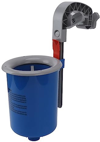 Oberirdischer Pool-Oberflächenskimmer, Automatisches Abschäumen und Wasseraufnahme, Wandmontierter Pool-Oberflächenskimmer mit Schlauchfilter und Korb, Skimmer für die