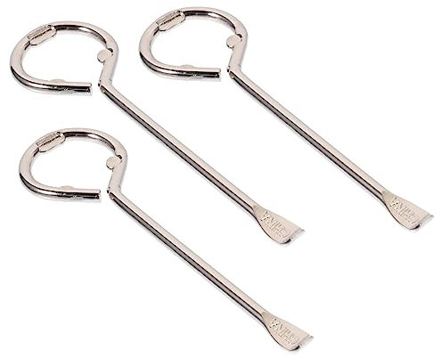 Cabilock 3 Juegos Abridor De Cubos De Pintura Llave De Pintura Abridor De Tapa De Pintura Abrelatas Abridor De Botes Abridor De Pintura Herramienta Para Abrir Latas Planchar 3 Piezas * 3