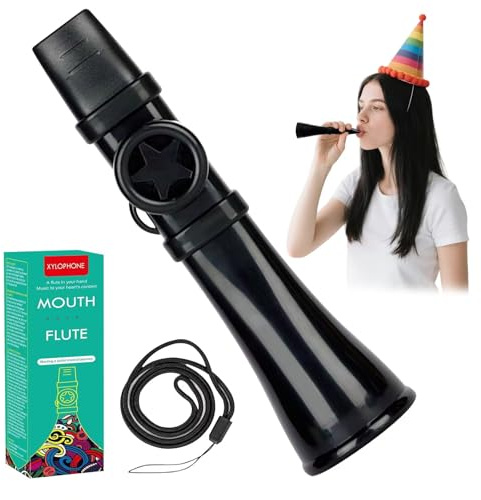 Joy Instrumento musical Kazoo reutilizable para adultos y niños, portátil, fácil de tocar, para principiantes de la música, regalos para fiestas