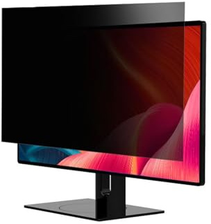 LINGDSWULING Film De Confidentialité pour Écran 24 Pouces Filtre De Confidentialité, Écran De Confidentialité Amovible Privacy Anti Espion Filtre Blocage des UV(17inch/34x27.3 cm)