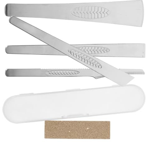 Set de Couteaux de Pédicure Professionnel, 1 Set en Acier Inoxydable | Pédicure à Domicile Salon, Format Portable, Outils de Coupe pour Ongle Incarné et Cuticules