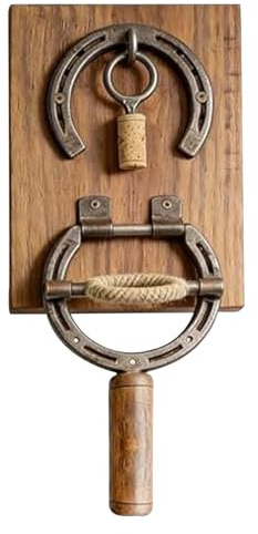 Abrebotellas,Apertura Manual en Forma de Herradura para Montar en la Pared,Abrelatas | Para Hombres, Mujeres, Adultos, Mayores, Relleno para Calcetines, Navidad, Bar, CampingBottle