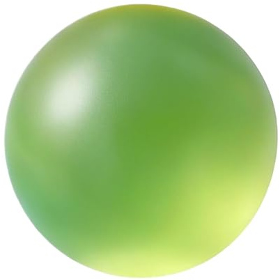 Kokosnussöl-Stressball, langsam steigendes Zappelspielzeug, 6 cm, Nicht klebrig, zur beruhigenden Entspannung, zur Verbesserung der Konzentration oder Entlastung beim Lernen, Arbeiten, Entspannen