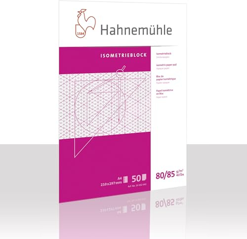 Hahnemühle FineArt 10662642 isometría bloque A4 Papel