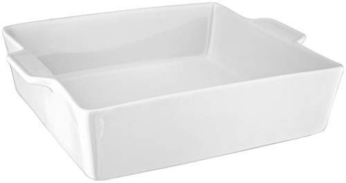 Judge Cuiseur carré, 20 x 20 x 6 cm, Porcelaine, Blanc, 20 x 30 x 25 cm