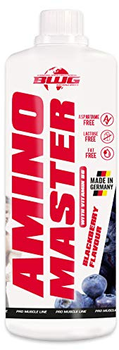 Bodyworldgroup BWG Amino Master Flüssig - Aminosäuren Komplex mit BCAA`S, 1000ml