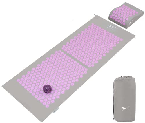 Fitem XL Akupressurmatta 130 cm med Kudde, Massageboll och Bärväska