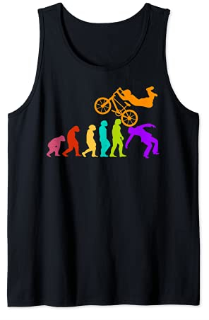 BMX Rad Radfahrer BMX Bike Fahrrad Evolution race BMX Tank Top