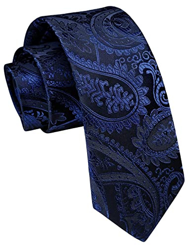 Enlision Schmale Herren Krawatte Klassische 6cm Krawatten für Formelle Hochzeit Business
