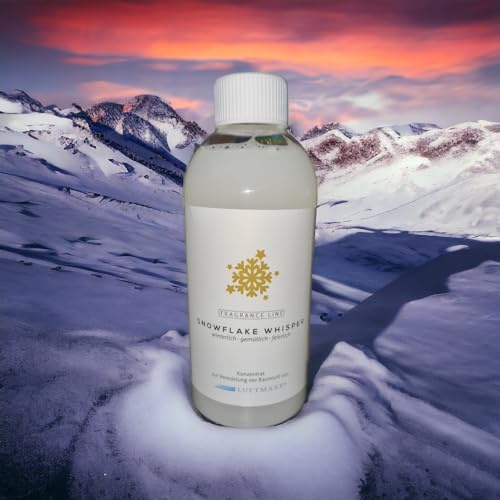 LUFTMAXX fragrance line SNOWFLAKE WHISPER winterlich- feierlich Duftstoff AKTION 3 Produkte kaufen - 1x Duft gratis ! für Lufterfrischer, Bowl, Water Air Freshener, Blow, Kugel, Raumduft Ball