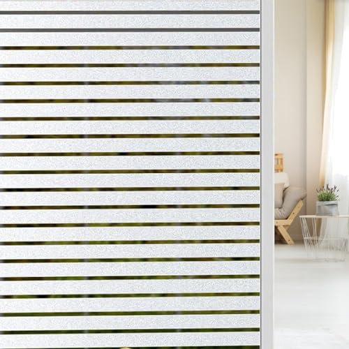 Selbstklebend Sonnenschutzfolie 70 x 400 cm Wärmeisolierung Reflektierende Anti UV Statisch Haftend Sichtschutzfolie Fensterfolie Thermofolie für Büro Und Haus, Jalousie