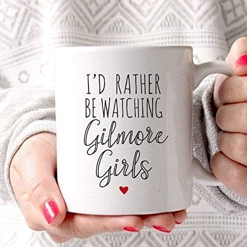 Artin Liatrise Girls Mug, I'd Rather Be Watching Girls, Friend Mug, Sister Mug, Sister Present, Mother Daughter Present, Present for Daughter 53106