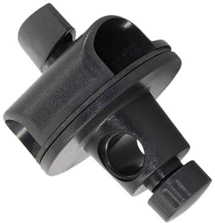 Verstellbarer Mikrofon Querträger Clip aus Abs und Eisen, Schwarz | Mikrofon, Drehbare Clips, Glatte Oberfläche, Rosthemmend, Geeignet für Bühne und Aufnahmen