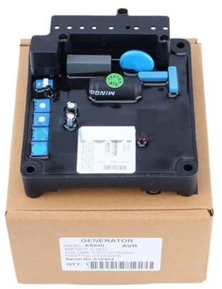 1 unidad AS540 AVR for generador sin escobillas, módulo regulador de voltaje automático, estabilizador de potencia, generador diésel, alternador(AS540 copy)
