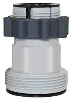Pool Schlauchverbinder 38mm, Poolschlauch 38mm Verbinder, Schlauch Verbindungsstück Pool Schlauchanschluss 38mm Poolschlauch Adapter für Bestway Coleman, Pool Schlauchverbinder Verlängerung (2 Wege)